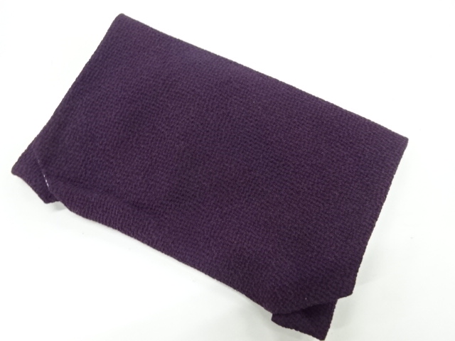 JAPANESE KIMONO / ANTIQUE FUKUSA WITH BOARD / CHIRIMEN